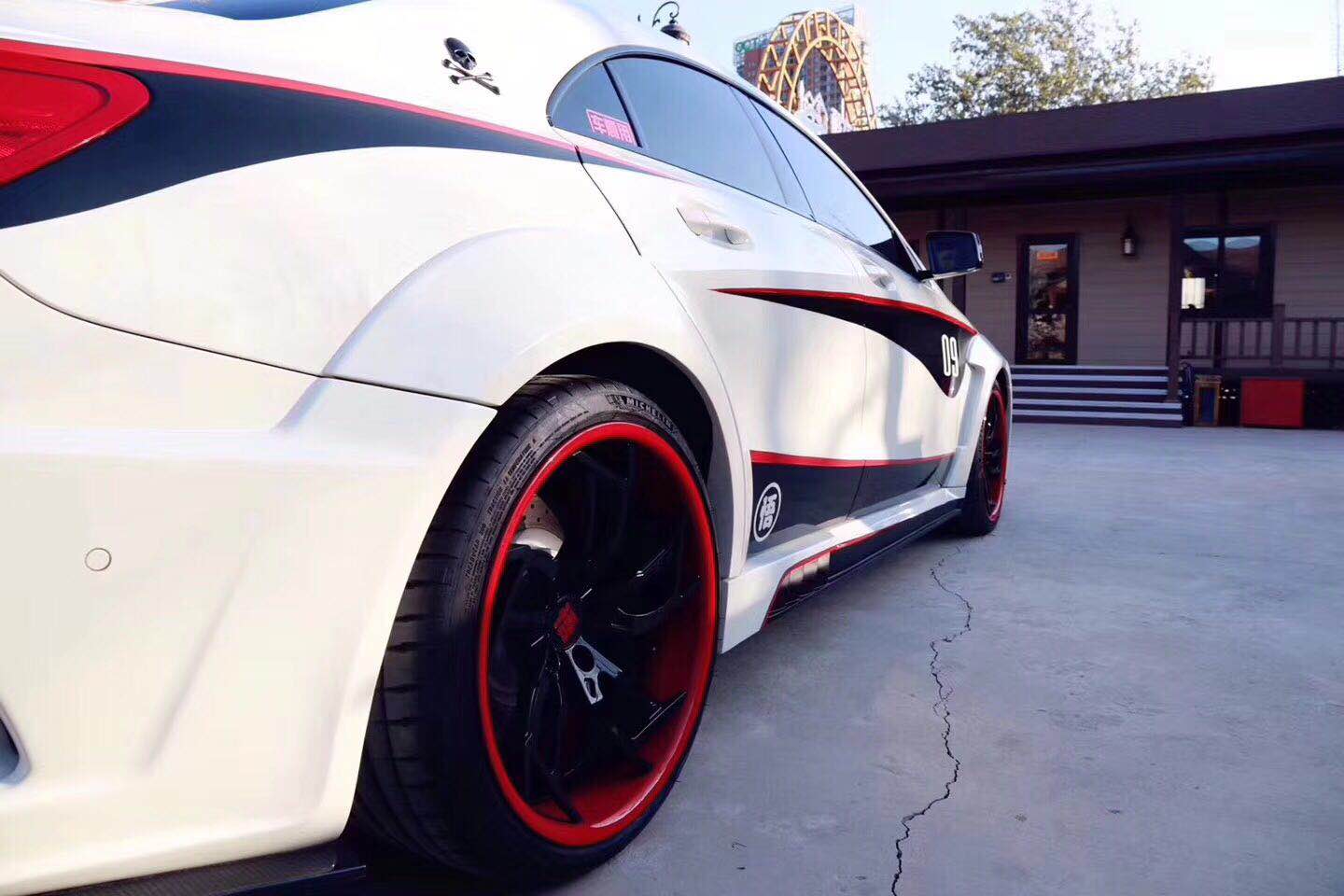 CMST Carbon Fiber Widebody Kit for C117 2014-2019 CLA-250 CLA-45 AMG