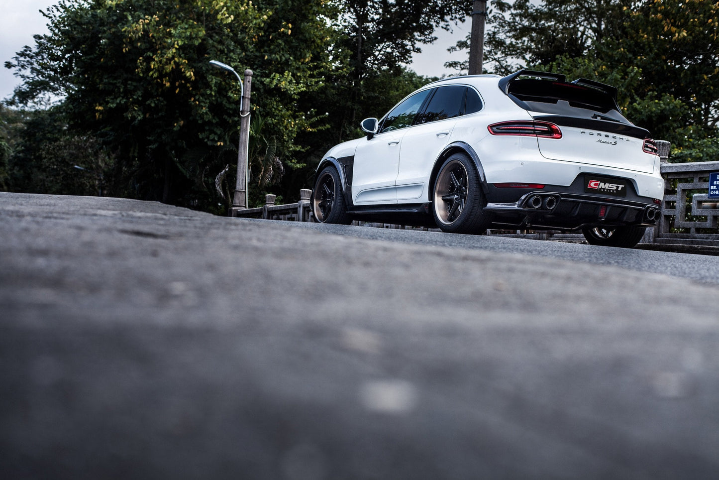 CMST Carbon Fiber Rear Diffuser for 2014-2017 Macan & Macan S