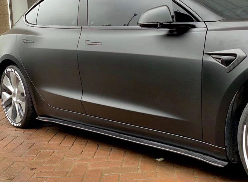 CMST Tesla Model 3 Carbon Fiber Fender Trim