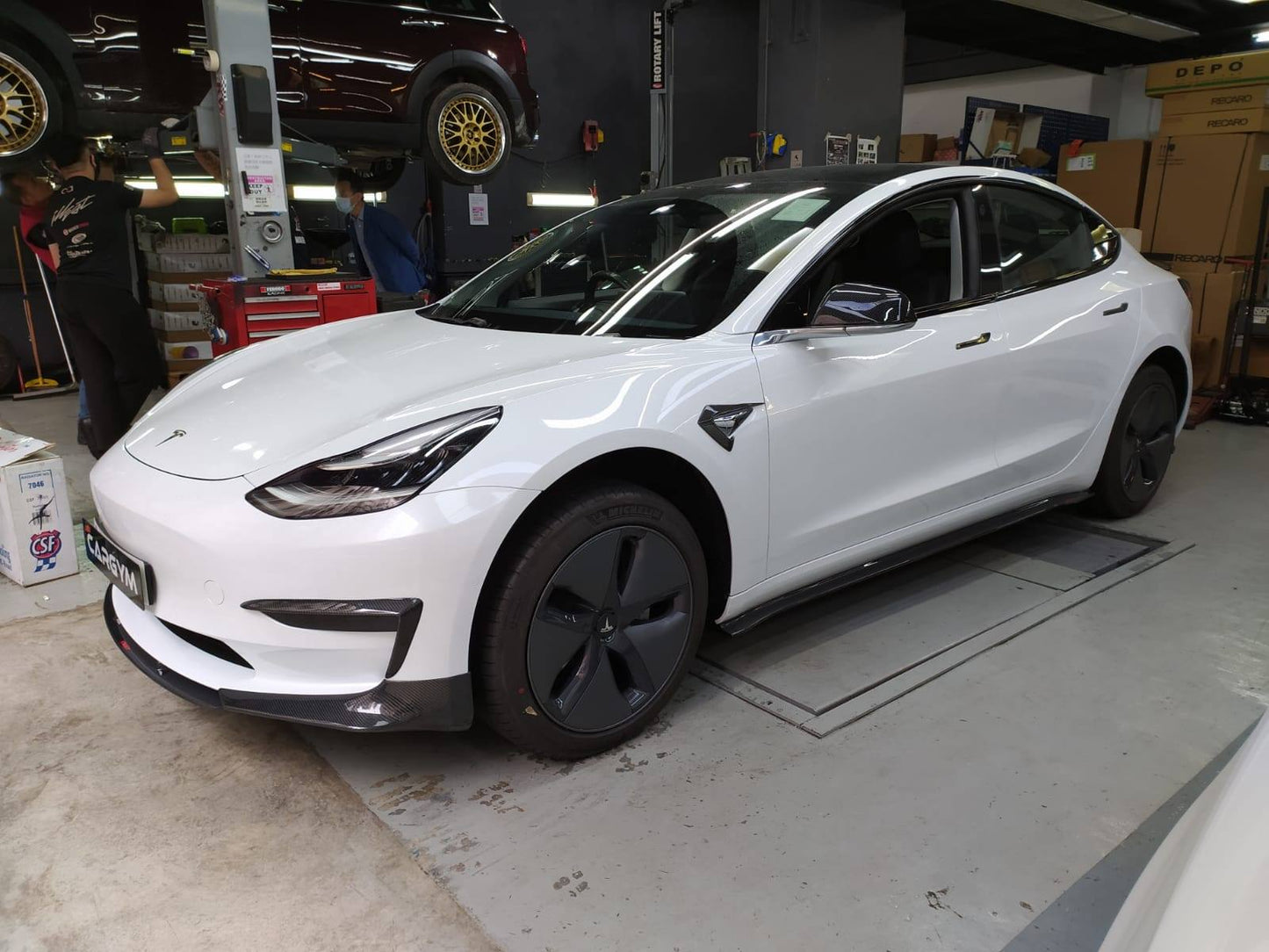 CMST Carbon Fiber Full Body Kit Style A for Tesla Model 3