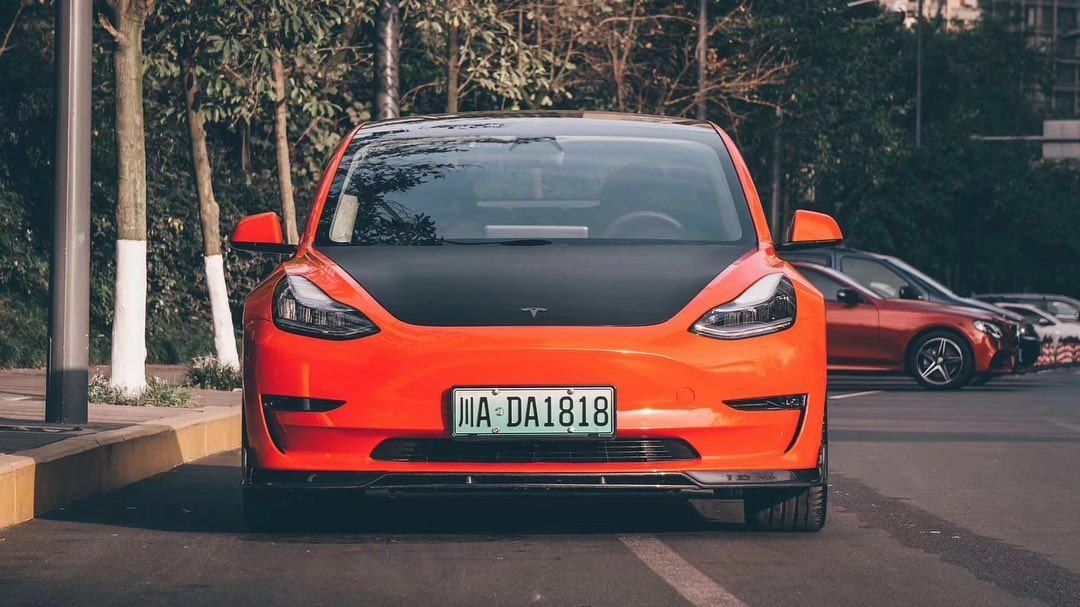 CMST Carbon Fiber Full Body Kit Style C for Tesla Model 3