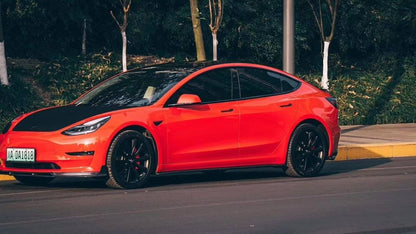 CMST Tesla Model 3 Carbon Fiber Front Lip Ver.2