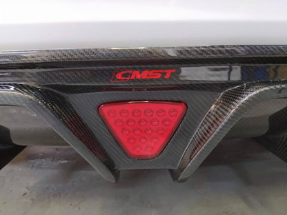 Best Seller !!! CMST Tesla Model 3 Carbon Fiber Rear Diffuser Ver.2-C-Dub Tech