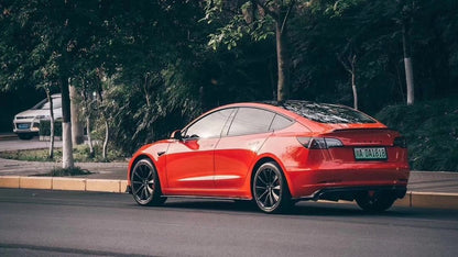 Best Seller !!! CMST Tesla Model 3 Carbon Fiber Rear Diffuser Ver.2-C-Dub Tech