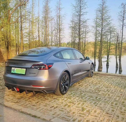 CMST Tesla Model 3 Carbon Fiber Rear Spoiler Ver.1