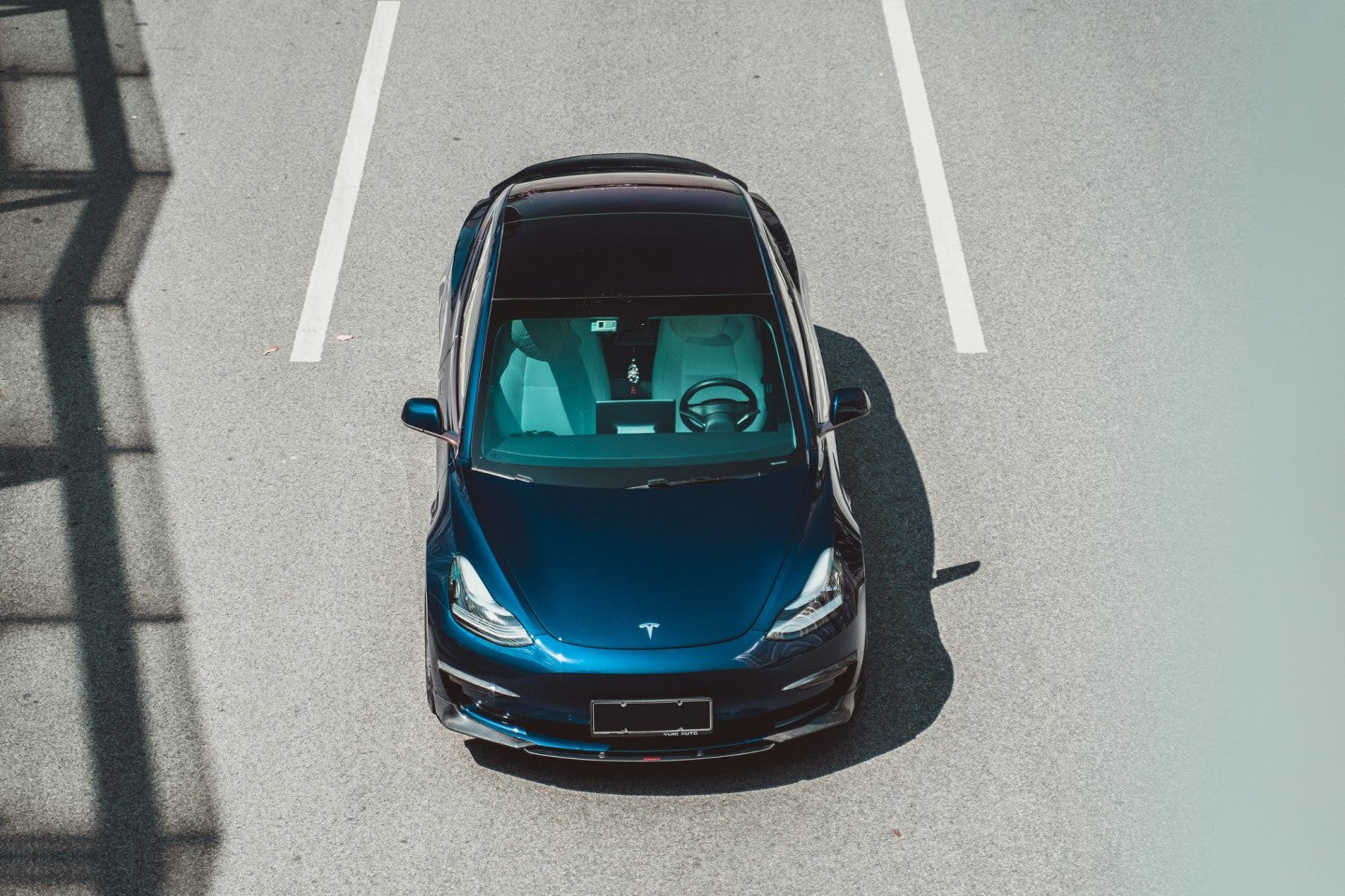 CMST Tesla Model 3 Carbon Fiber Upper Valences