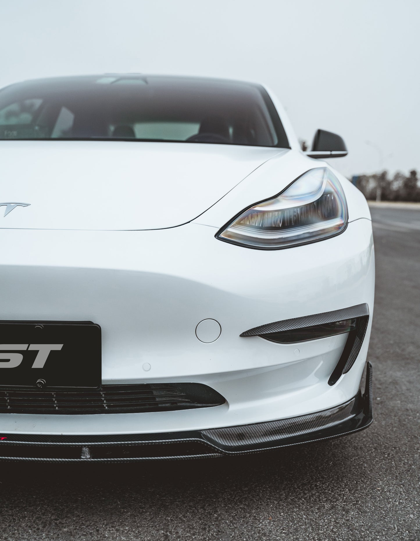 CMST Tesla Model 3 Carbon Fiber Upper Valences