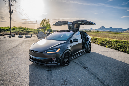 CMST Carbon Fiber Side skirts for Tesla Model X 2016-2021