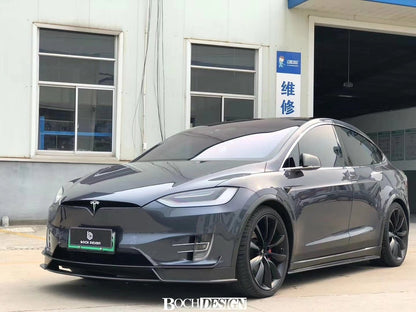 CMST Carbon Fiber Side skirts for Tesla Model X 2016-2021