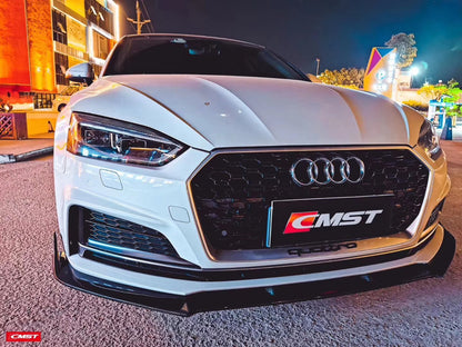 CMST Tuning Carbon Fiber Front Lip for Audi A5 / S5 / RS5 B9 2017-2019