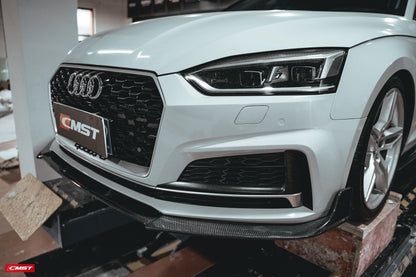 CMST Tuning Carbon Fiber Front Lip for Audi A5 / S5 / RS5 B9 2017-2019