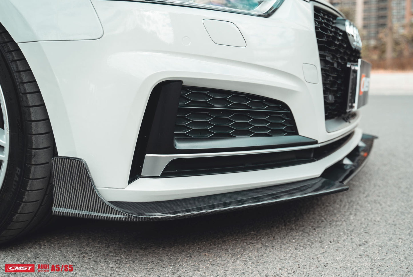 CMST Tuning Carbon Fiber Front Lip for Audi A5 / S5 / RS5 B9 2017-2019