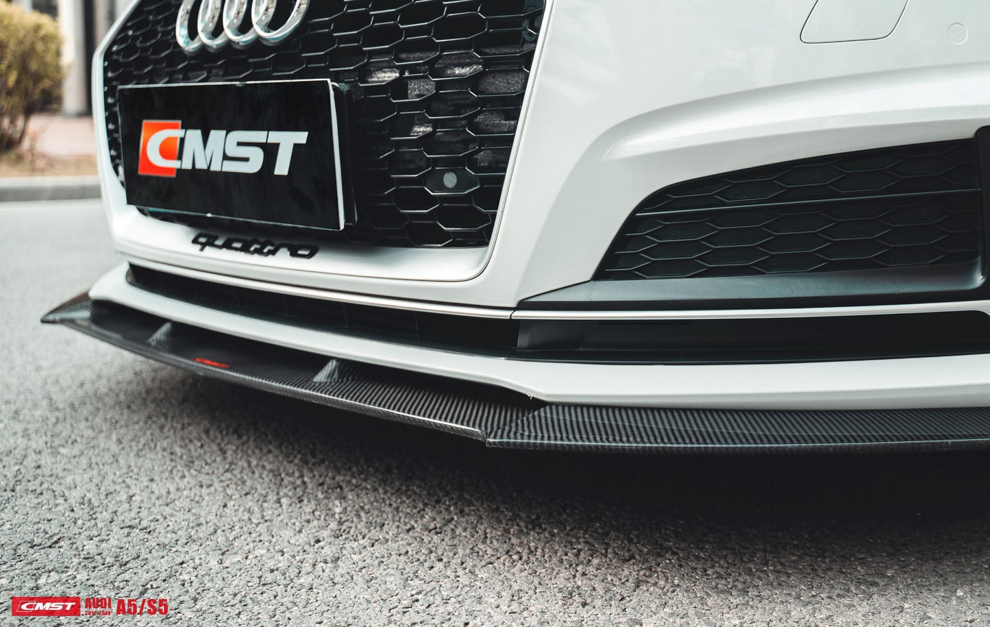 CMST Tuning Carbon Fiber Front Lip for Audi A5 / S5 / RS5 B9 2017-2019