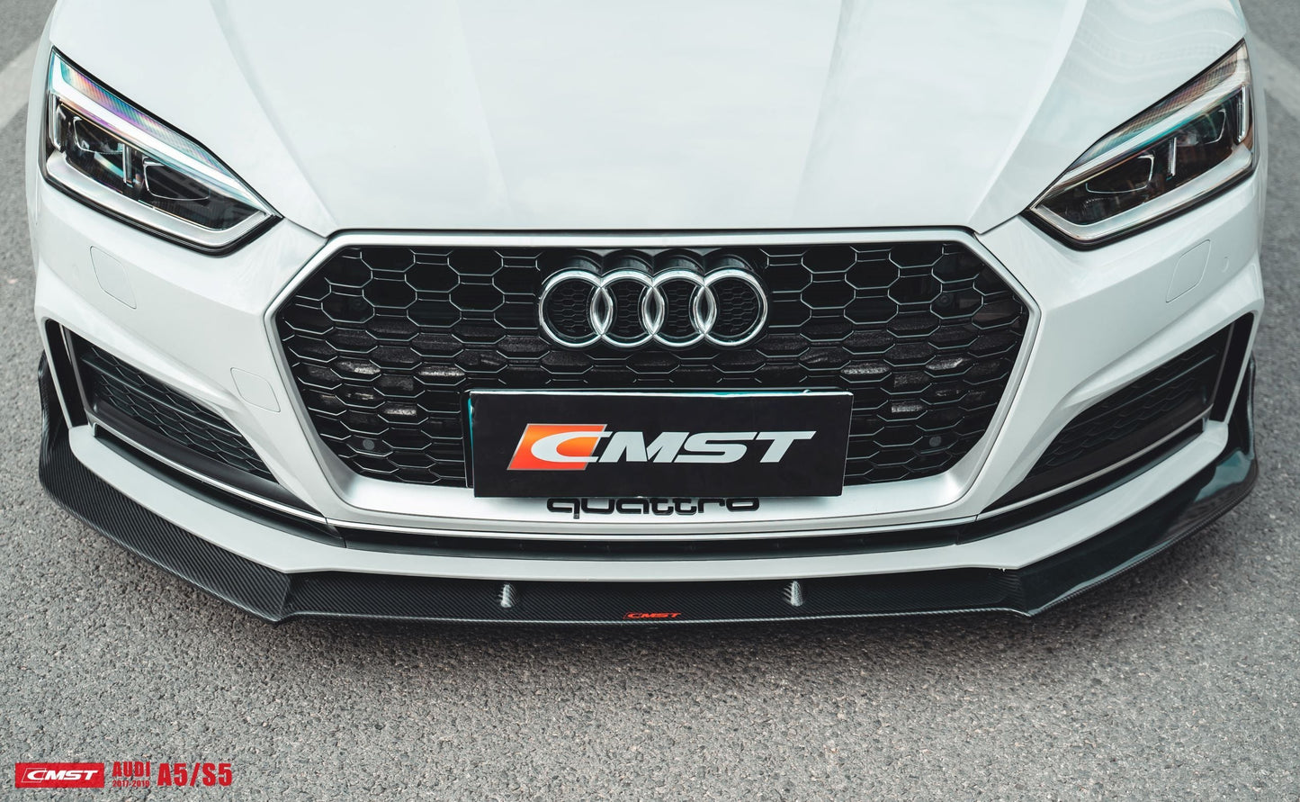 CMST Tuning Carbon Fiber Front Lip for Audi A5 / S5 / RS5 B9 2017-2019