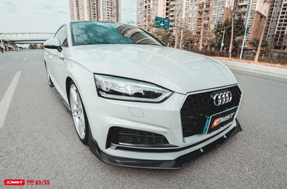 CMST Tuning Carbon Fiber Front Lip for Audi A5 / S5 / RS5 B9 2017-2019