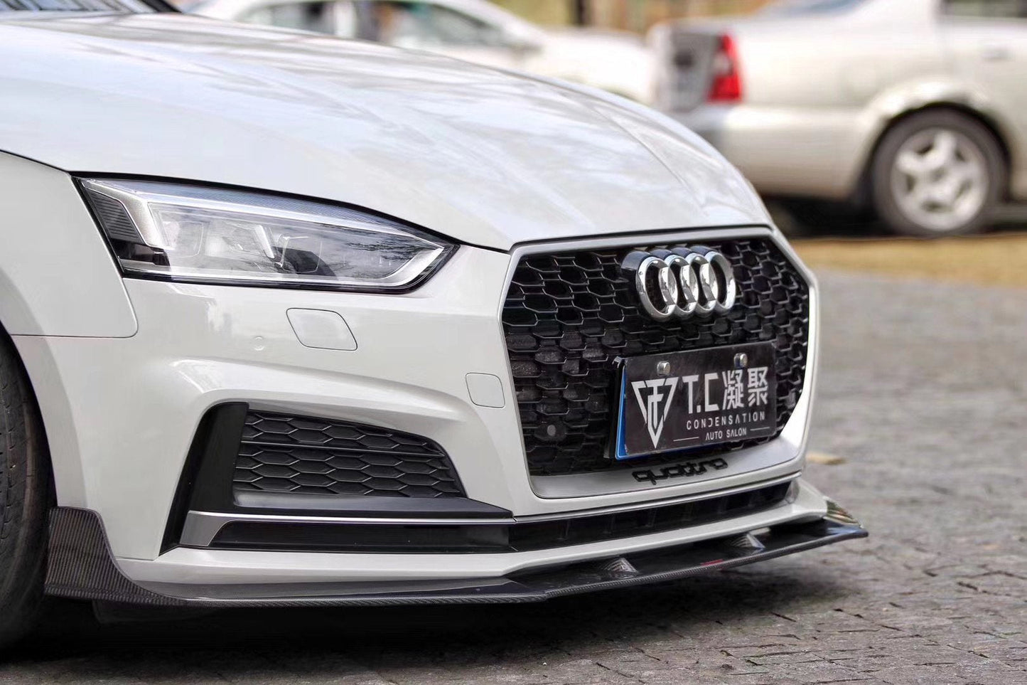 CMST Tuning Carbon Fiber Front Lip for Audi A5 / S5 / RS5 B9 2017-2019