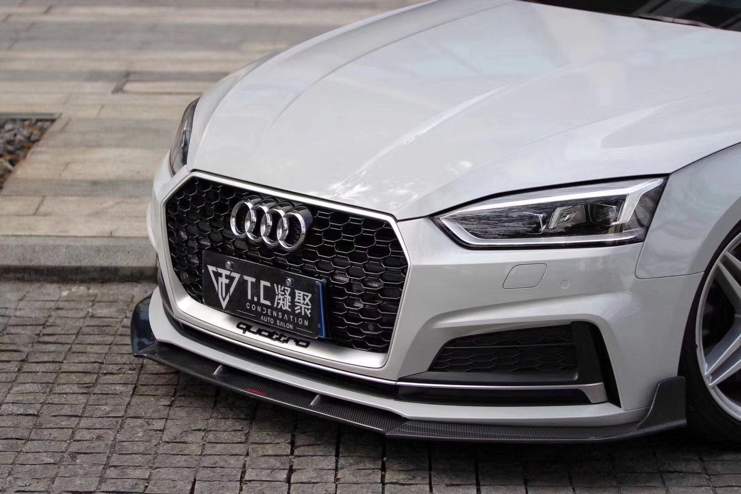 CMST Tuning Carbon Fiber Front Lip for Audi A5 / S5 / RS5 B9 2017-2019