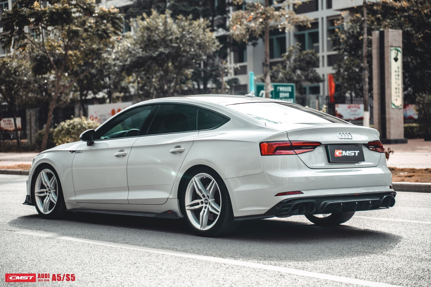 CMST Tuning Carbon Fiber Rear Diffuser for Audi A5 / S5 B9 2017-2019