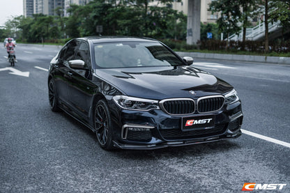 CMST Tuning Carbon Fiber Front Lip for BMW 5 Series G30 / G31 2017-2020  Pre-facelift