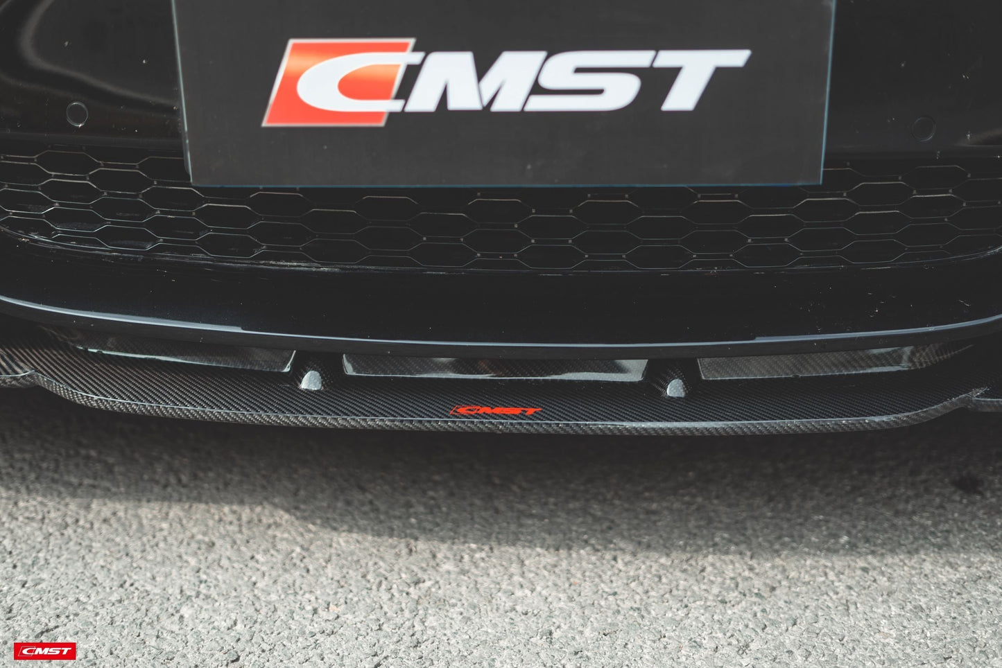 CMST Tuning Carbon Fiber Front Lip for BMW 5 Series G30 / G31 2017-2020  Pre-facelift
