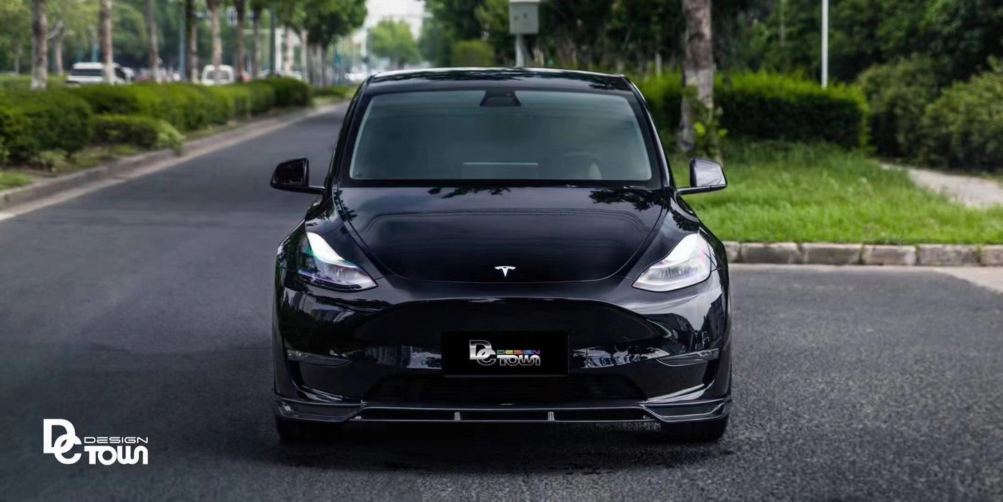 CMST Tuning Carbon Fiber Front Lip Ver.2 for Tesla Model Y