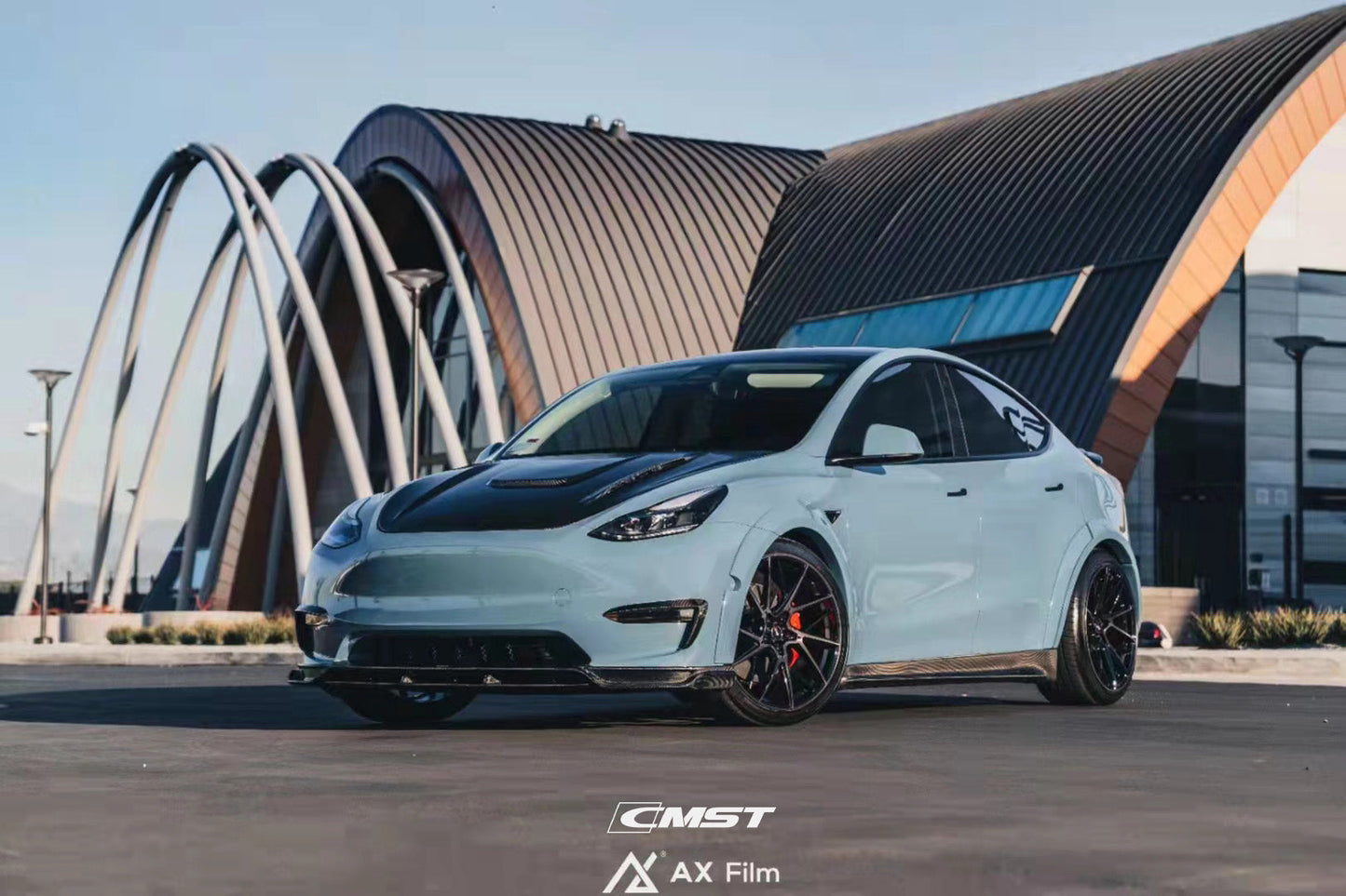 CMST Tuning Carbon Fiber Front Lip Ver.2 for Tesla Model Y