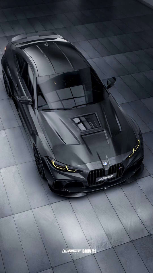CMST Tuning Carbon Fiber Clearview Glass Hood Bonnet For BMW M3 G80 M4 G82 G83