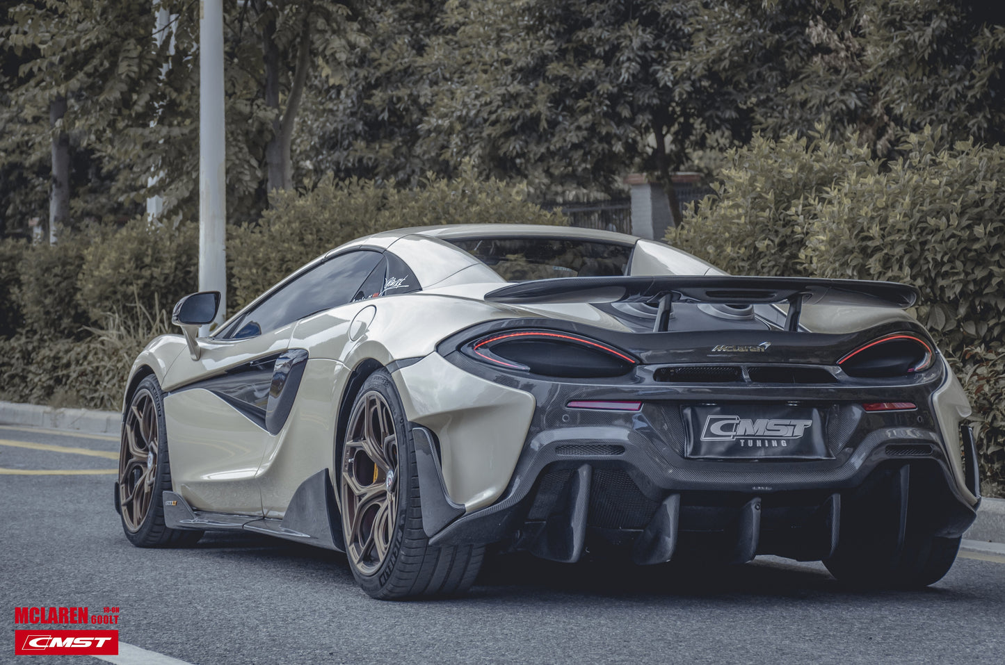CMST Tuning Carbon Fiber Conversion Full Body Kit for McLaren 570S 570GT 540C to 600LT