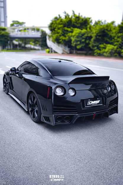 CMST Carbon Fiber Side Skirt Stage 2 Replacement for Nissan GTR GT-R R35 2008-2016