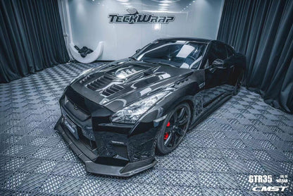 CMST Carbon Fiber Side Skirt Stage 2 Replacement for Nissan GTR GT-R R35 2008-2016
