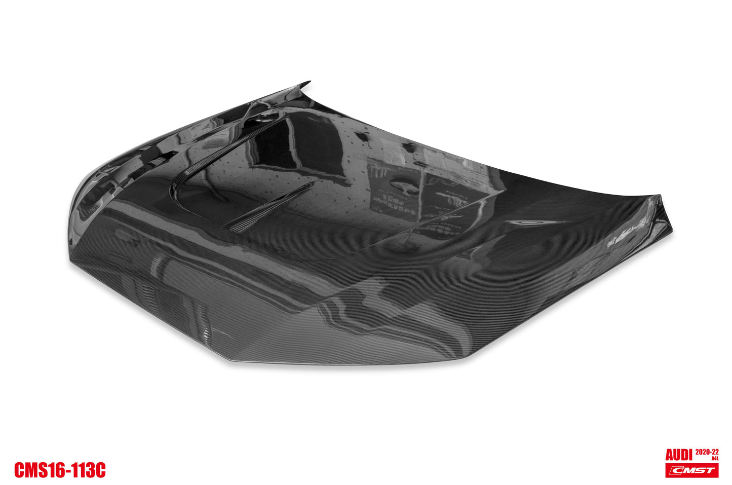 CMST Tuning Carbon Fiber Hood Bonnet Ver.2 for Audi S4 & A4 S-line 2017-ON B9 B9.5