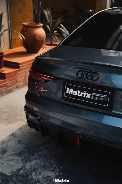 CMST Tuning Carbon Fiber Rear Diffuser for Audi S4 & A4 S-line 2020-ON B9.5