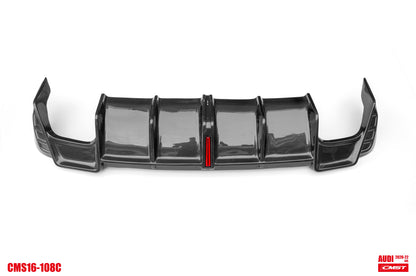 CMST Tuning Carbon Fiber Rear Diffuser for Audi S4 & A4 S-line 2020-ON B9.5