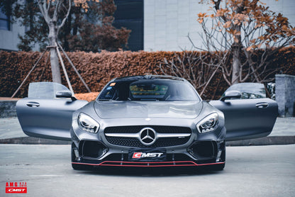 CMST Tuning Carbon Fiber Front Lip for Mercedes Benz C190 AMG GT GTS 2015-2017