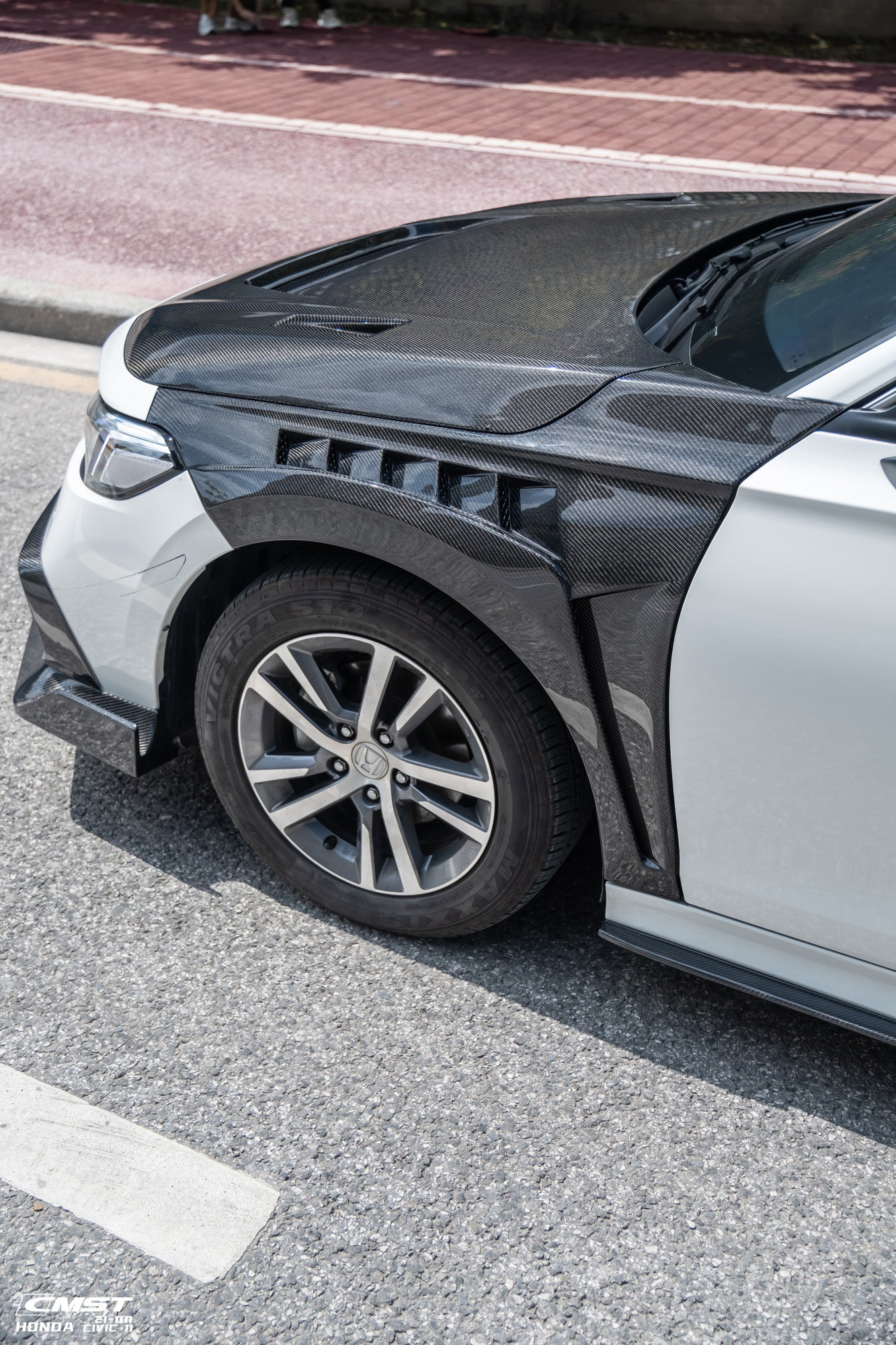 CMST Tuning Carbon Fiber Front Fenders for Honda Civic 11th Gen Sedan