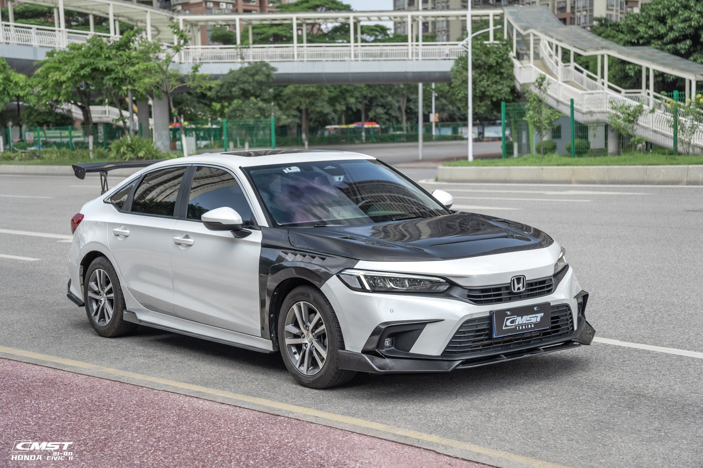 CMST Tuning Carbon Fiber Front Fenders for Honda Civic 11th Gen Sedan