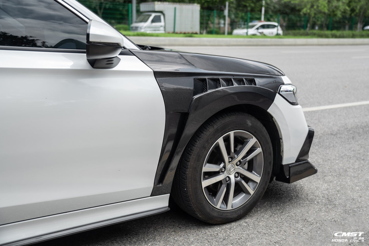 CMST Tuning Carbon Fiber Front Fenders for Honda Civic 11th Gen Sedan