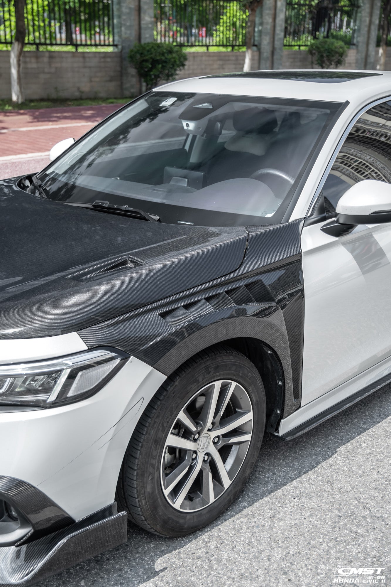 CMST Tuning Carbon Fiber Front Fenders for Honda Civic 11th Gen Sedan