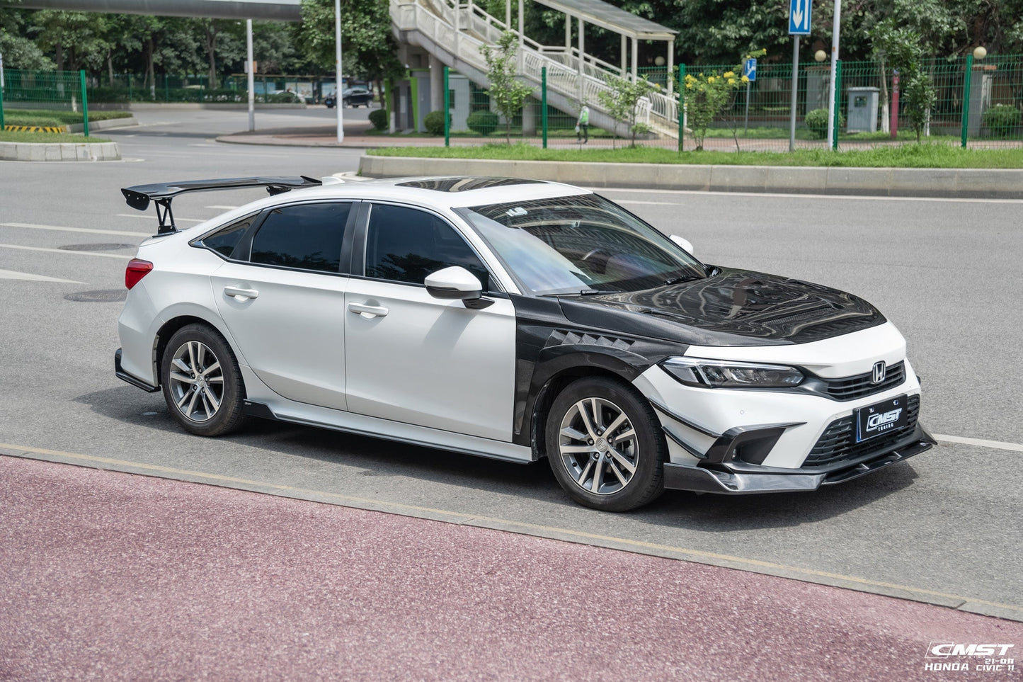 CMST Tuning Carbon Fiber Front Fenders for Honda Civic 11th Gen Sedan