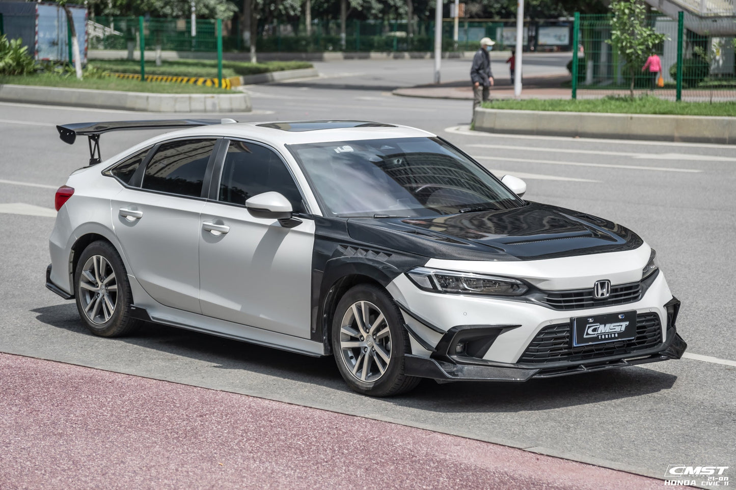 CMST Tuning Carbon Fiber Front Fenders for Honda Civic 11th Gen Sedan