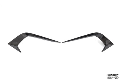 CMST Tuning Carbon Fiber Front Bumper Intake Vent Cover for Honda Civic 11th Gen Sedan