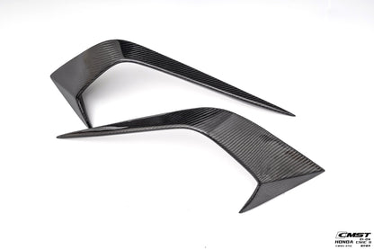 CMST Tuning Carbon Fiber Front Bumper Intake Vent Cover for Honda Civic 11th Gen Sedan