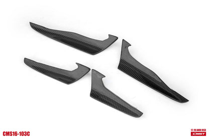 CMST Tuning Carbon Fiber Front Bumper Canards for Audi RS3 2018-2020