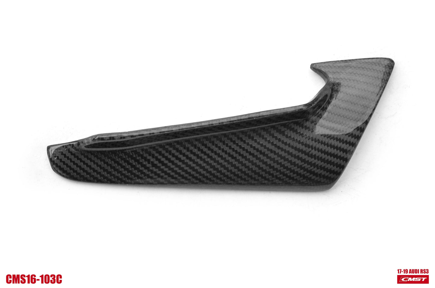 CMST Tuning Carbon Fiber Front Bumper Canards for Audi RS3 2018-2020