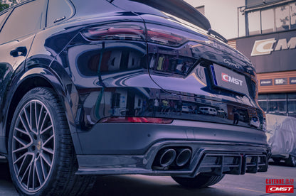 CMST Carbon Fiber Rear Diffuser for Porsche Cayenne 9Y0 2018-ON