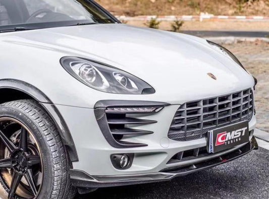 CMST Carbon Fiber Front Lip for Porsche Macan & Macan S 2014-2017