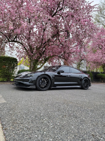 CMST Tuning Carbon Fiber Front Lip for Porsche Taycan Base & 4S