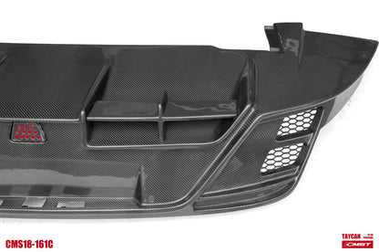 CMST Tuning Carbon Fiber Rear Diffuser & Canards for Porsche Taycan Base & 4S