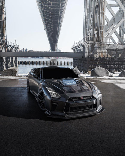 CMST Tuning Carbon Fiber Glass Transparent Hood Ver.2 For Nissan GTR GT-R R35 2017-2022