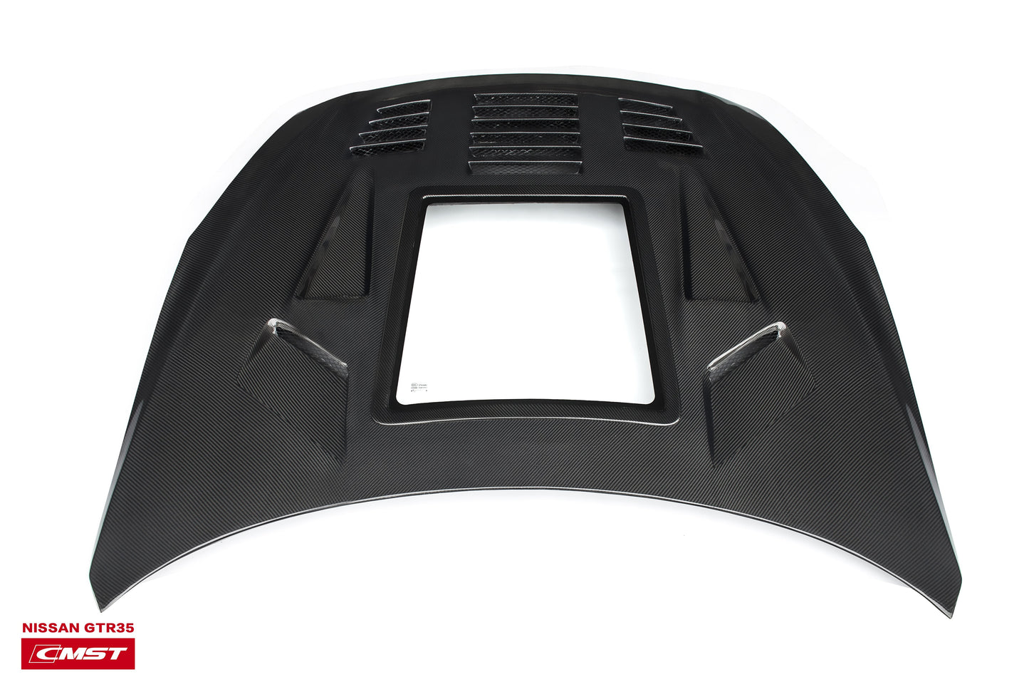 CMST Tuning Carbon Fiber Glass Transparent Hood Ver.2 For Nissan GTR GT-R R35 2017-2022